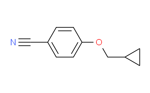 CAS No. 1019619-83-0, 4-(Cyclopropylmethoxy)benzonitrile