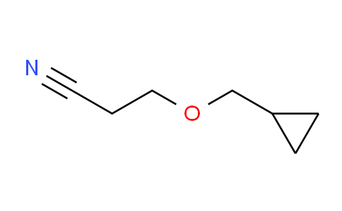 CAS No. 1019568-17-2, 3-(Cyclopropylmethoxy)propanenitrile