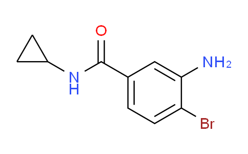 CAS No. 1175951-94-6, 3-Amino-4-bromo-N-cyclopropylbenzamide