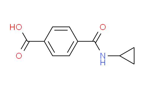 CAS No. 925413-00-9, 4-(Cyclopropylcarbamoyl)benzoic acid