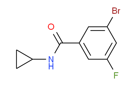 CAS No. 1147712-88-6, 3-Bromo-N-cyclopropyl-5-fluorobenzamide