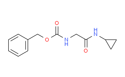 CAS No. 120436-01-3, Benzyl N-[(cyclopropylcarbamoyl)methyl]carbamate