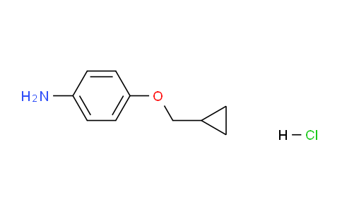 CAS No. 1158573-73-9, 4-(Cyclopropylmethoxy)aniline HCl