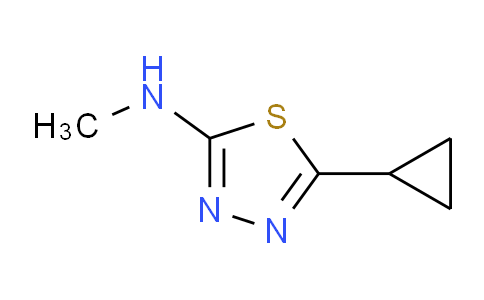 CAS No. 1225737-22-3, 5-Cyclopropyl-N-methyl-1,3,4-thiadiazol-2-amine