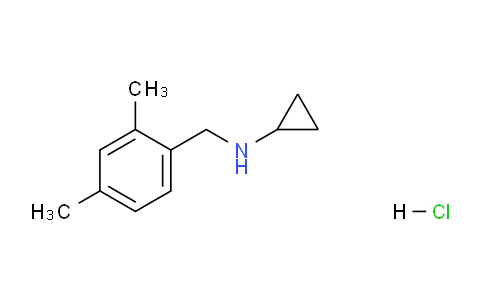 CAS No. 1257535-57-1, N-cyclopropyl 2,4-dimethylbenzylamine HCl