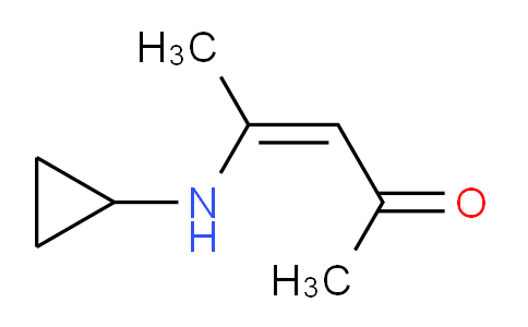 CAS No. 1314996-30-9, (3Z)-4-(Cyclopropylamino)pent-3-en-2-one