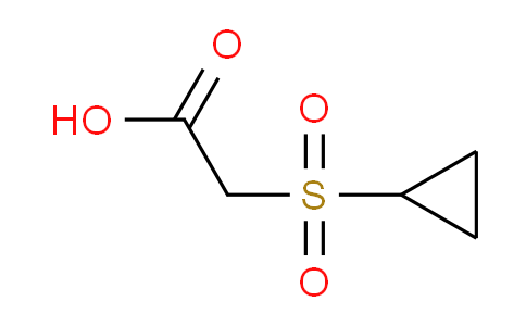 CAS No. 1349716-17-1, 2-(Cyclopropylsulfonyl)acetic acid
