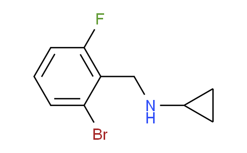 CAS No. 1355247-19-6, N-Cyclopropyl 2-bromo-6-fluorobenzylamine