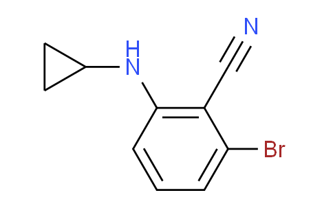 CAS No. 1365272-47-4, 2-Bromo-6-(cyclopropylamino)benzonitrile
