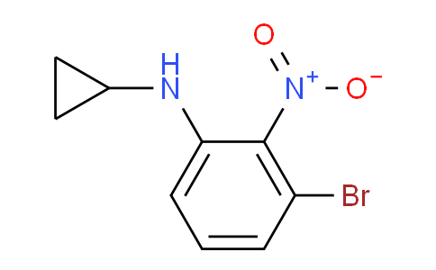 CAS No. 1396554-46-3, 3-Bromo-N-cyclopropyl-2-nitroaniline