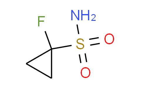 CAS No. 1108658-19-0, 1-Fluorocyclopropane-1-sulfonamide