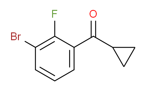CAS No. 1428881-43-9, (3-Bromo-2-fluorophenyl)(cyclopropyl)methanone