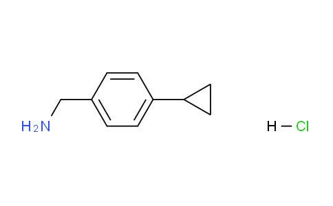 CAS No. 118184-65-9, (4-Cyclopropylphenyl)methanamine hydrochloride
