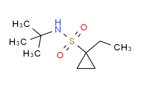 CAS No. 681808-55-9, N-(tert-Butyl)-1-ethylcyclopropane-1-sulfonamide