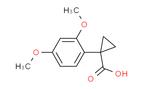 CAS No. 1314763-76-2, 1-(2,4-Dimethoxyphenyl)cyclopropanecarboxylic Acid