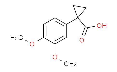 CAS No. 862821-16-7, 1-(3,4-Dimethoxyphenyl)cyclopropanecarboxylic Acid