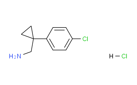 CAS No. 197171-08-7, (1-(4-Chlorophenyl)cyclopropyl)methanamine hydrochloride