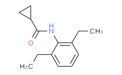 CAS No. 23745-10-0, N-(2,6-Diethylphenyl)cyclopropanecarboxamide