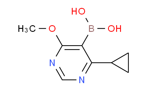 MC758440 | 1798304-51-4 | (4-cyclopropyl-6-methoxypyrimidin-5-yl)boronic acid