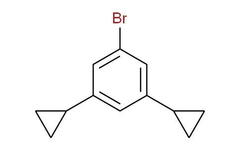 CAS No. 1563534-77-9, 1-bromo-3,5-dicyclopropylbenzene