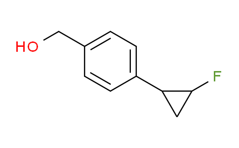 CAS No. 1895244-04-8, [4-(2-fluorocyclopropyl)phenyl]methanol