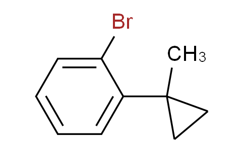 CAS No. 1211594-34-1, 1-bromo-2-(1-methylcyclopropyl)benzene