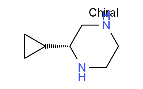 CAS No. 1240589-80-3, (2R)-2-cyclopropylpiperazine