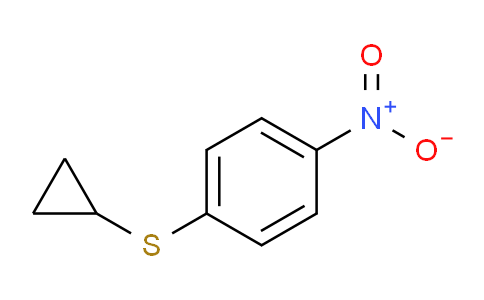 CAS No. 851008-48-5, 1-cyclopropylsulfanyl-4-nitrobenzene