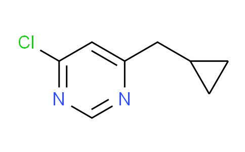CAS No. 2090418-34-9, Pyrimidine, 4-chloro-6-(cyclopropylmethyl)-