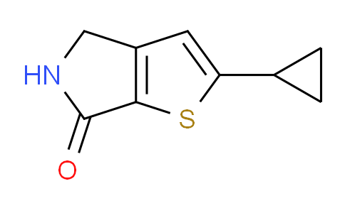 CAS No. 1361941-18-5, 2-cyclopropyl-4,5-dihydro-1H-thieno[2,3-c]pyrrol-6-one