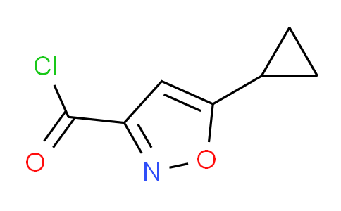 CAS No. 53064-58-7, 5-cyclopropylisoxazole-3-carbonyl chloride