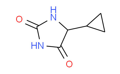 CAS No. 49606-94-2, 5-cyclopropylimidazolidine-2,4-dione