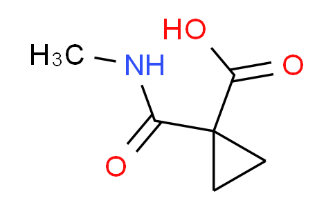 CAS No. 1250809-34-7, 1-(Methylcarbamoyl)cyclopropanecarboxylic acid
