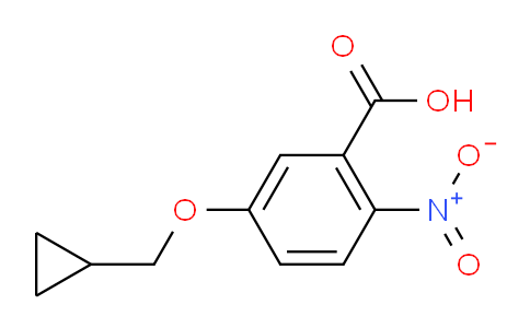 1019619-67-0 | 5-(Cyclopropylmethoxy)-2-nitrobenzoic acid