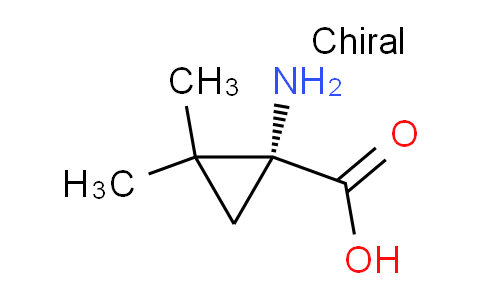 CAS No. 130930-43-7, (R)-1-Amino-2,2-dimethylcyclopropanecarboxylic acid