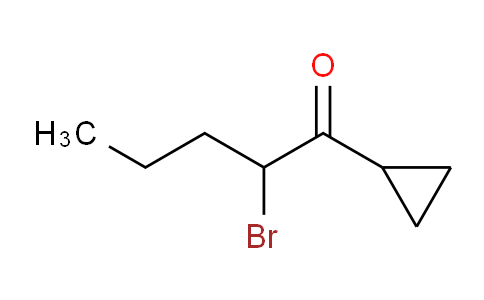 CAS No. 34650-67-4, 2-Bromo-1-cyclopropylpentan-1-one