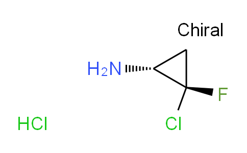 CAS No. 130340-10-2, (1R,2S)-2-Chloro-2-fluorocyclopropanamine hydrochloride
