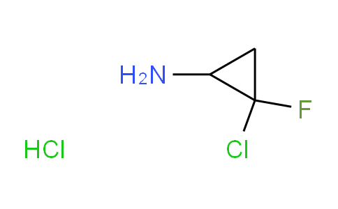 CAS No. 130340-17-9, cis-2-Chloro-2-fluorocyclopropanamine hydrochloride