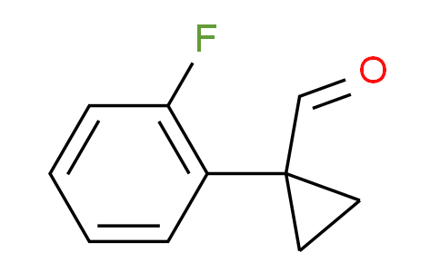 CAS No. 1267971-50-5, 1-(2-fluorophenyl)cyclopropanecarbaldehyde
