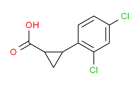 CAS No. 1157554-61-4, 2-(2,4-dichlorophenyl)cyclopropanecarboxylic acid