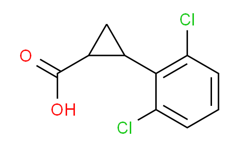 CAS No. 1157698-73-1, 2-(2,6-dichlorophenyl)cyclopropanecarboxylic acid
