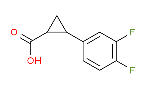 CAS No. 1157561-73-3, 2-(3,4-difluorophenyl)cyclopropanecarboxylic acid