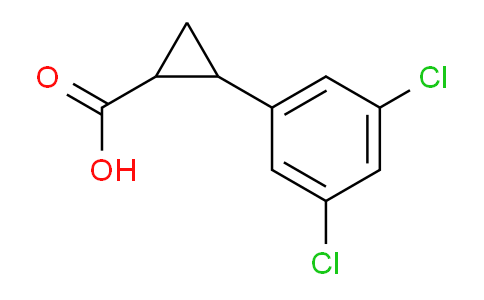 CAS No. 1183181-06-7, 2-(3,5-dichlorophenyl)cyclopropanecarboxylic acid