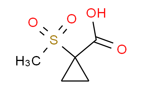 CAS No. 1249197-58-7, 1-methanesulfonylcyclopropane-1-carboxylic acid