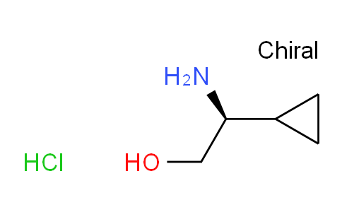 CAS No. 1623432-63-2, (2S)-2-amino-2-cyclopropyl-ethanol;hydrochloride