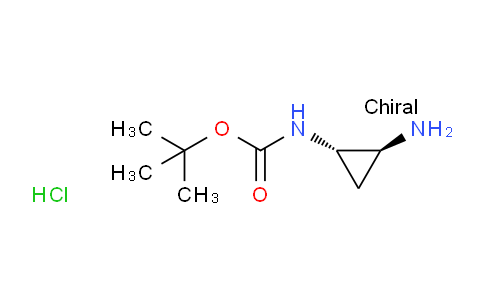 CAS No. 1212064-22-6, tert-butyl N-[trans-2-aminocyclopropyl]carbamate;hydrochloride