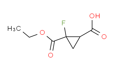 CAS No. 1262415-48-4, 2-(ethoxycarbonyl)-2-fluorocyclopropane-1-carboxylic acid