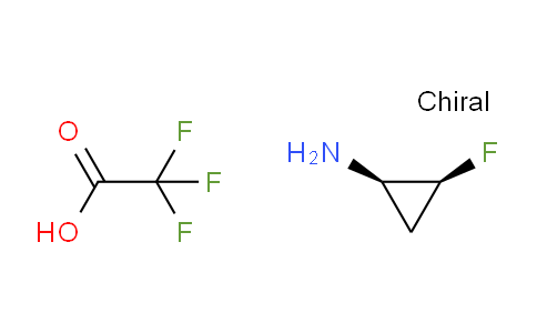 CAS No. 175776-12-2, (1R,2S)-2-fluorocyclopropanamine;2,2,2-trifluoroacetic acid