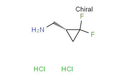 CAS No. 2306255-07-0, [(1R)-2,2-difluorocyclopropyl]methanamine;dihydrochloride