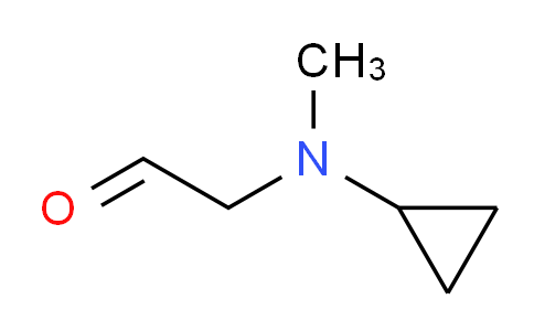 CAS No. 1250612-62-4, 2-[cyclopropyl(methyl)amino]acetaldehyde